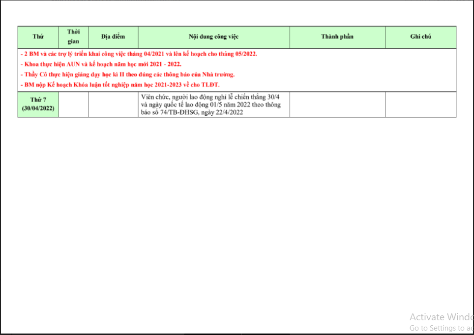 Khoa Giáo dục Mầm non – Trường Đại học Sài Gòn