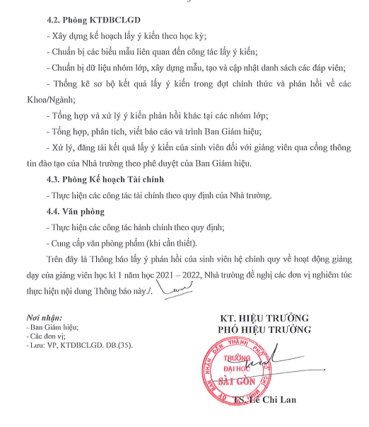 Khoa Giáo dục Mầm non – Trường Đại học Sài Gòn