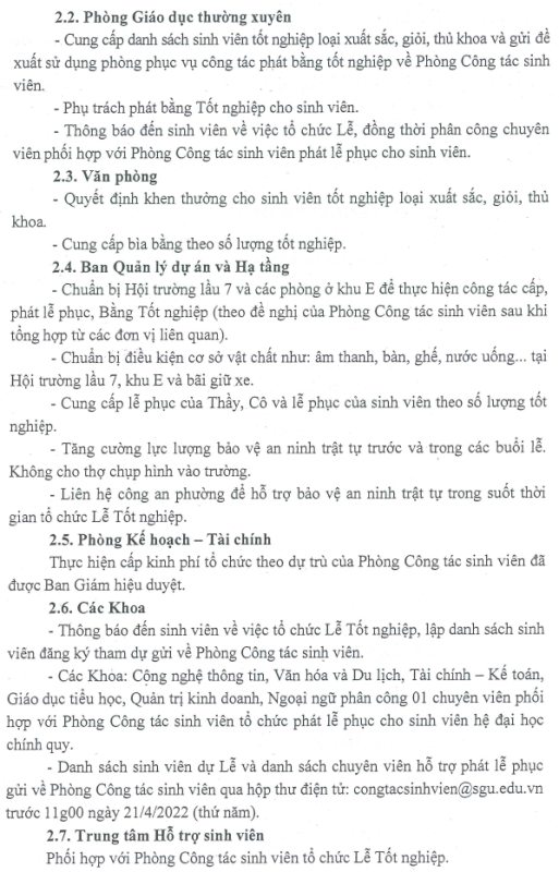 Khoa Giáo dục Mầm non – Trường Đại học Sài Gòn