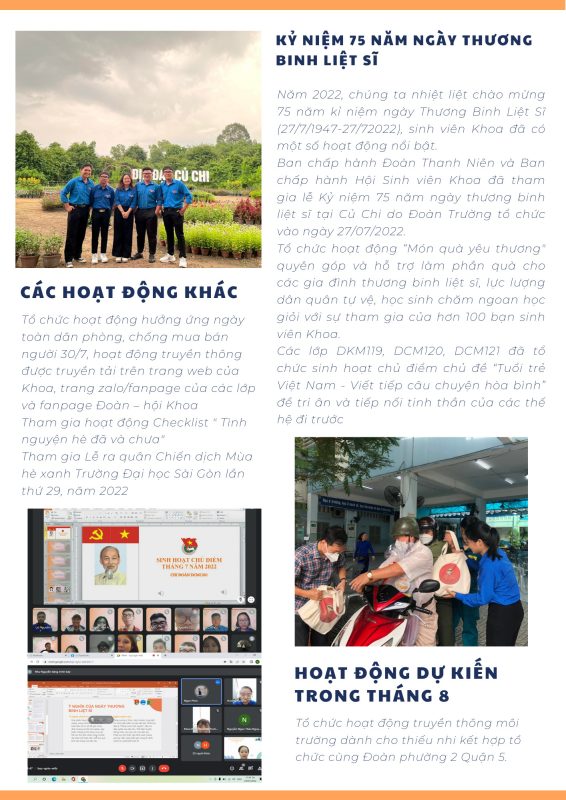 Khoa Giáo dục Mầm non – Trường Đại học Sài Gòn